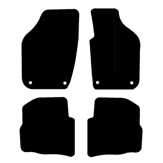 Volkswagen Polo (2002 – 2009) Fully tailored car mat set