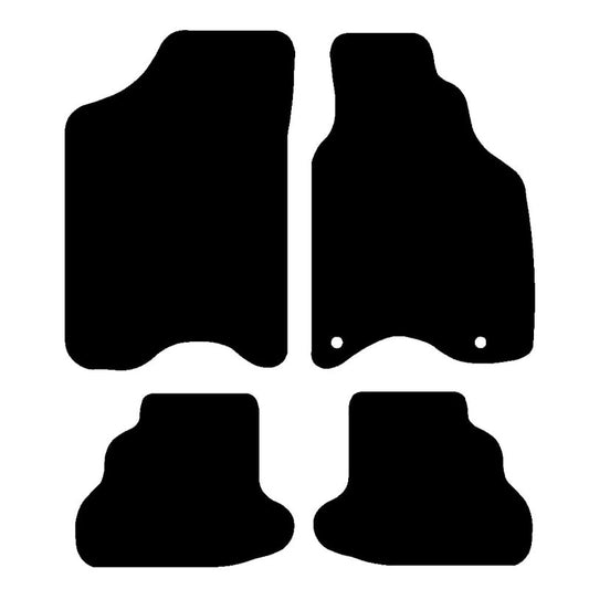 Volkswagen Lupo (1999 – 2005) Fully tailored car mat set