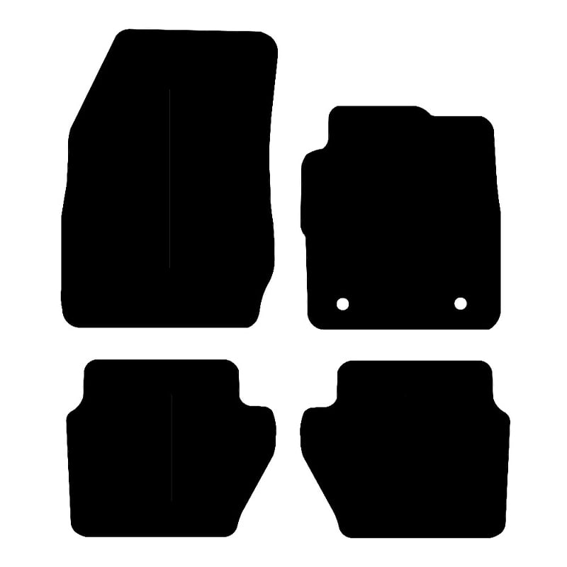 Ford Fiesta Mk7 (2009 – 2011) Fully tailored car mat set