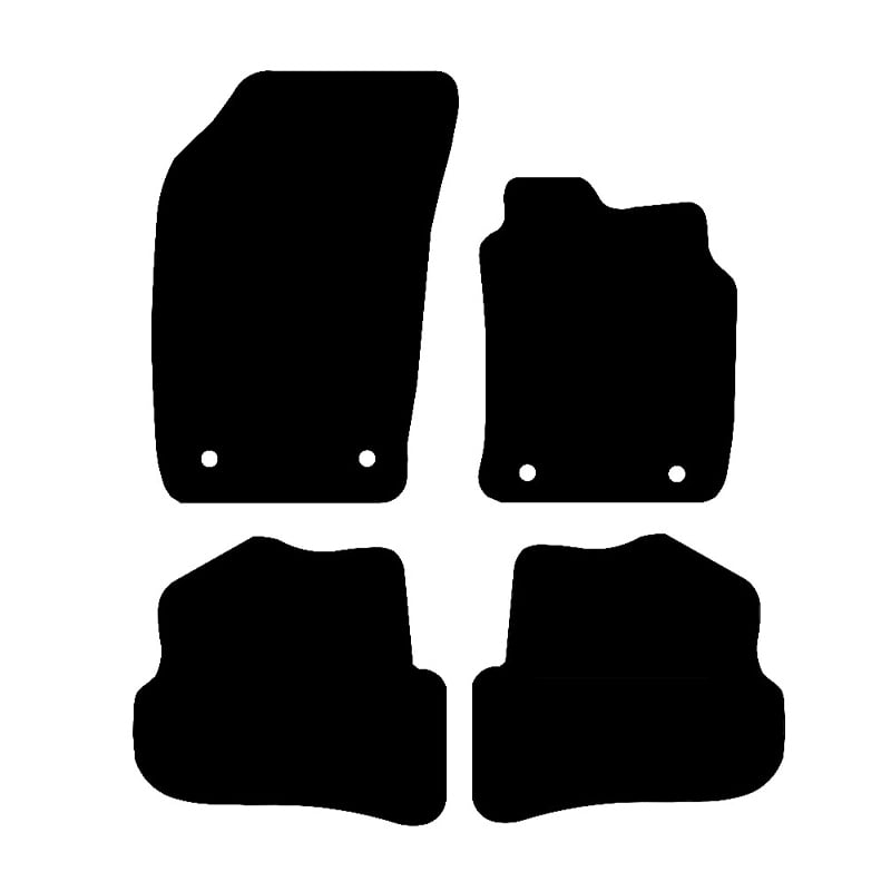 Audi A1 (2009-2022) Fully tailored car mat set