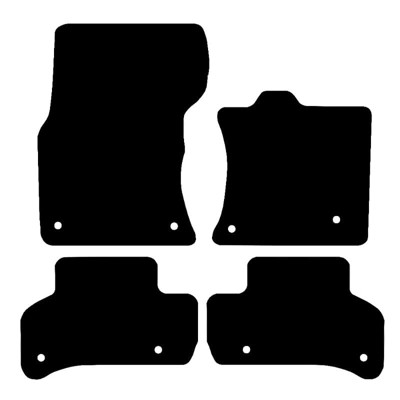 Jaguar XE (2014 – 2021) Fully tailored car mat set