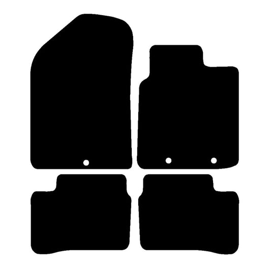 Kia Picanto (2011 – 2017) Fully tailored car mat set