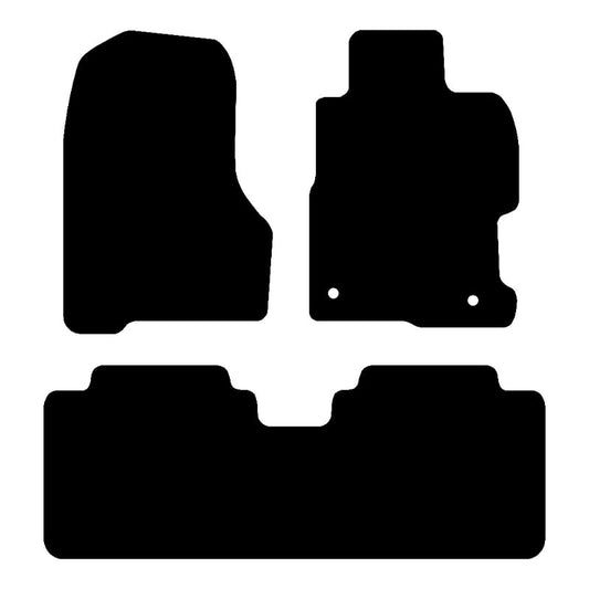 Honda Civic (2001 – 2006) Fully tailored car mat set